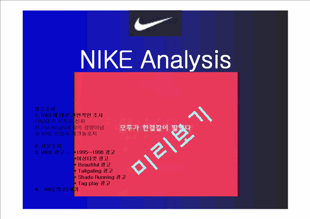 NIKE Analysis   (1 )